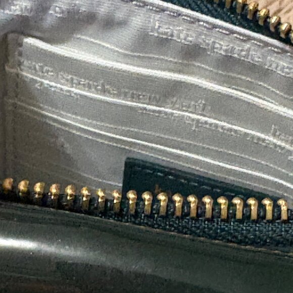 Kate Spade Double Up Patent Leather Crossbody Bag In Green & Teal Adj Strap - Picture 14 of 16